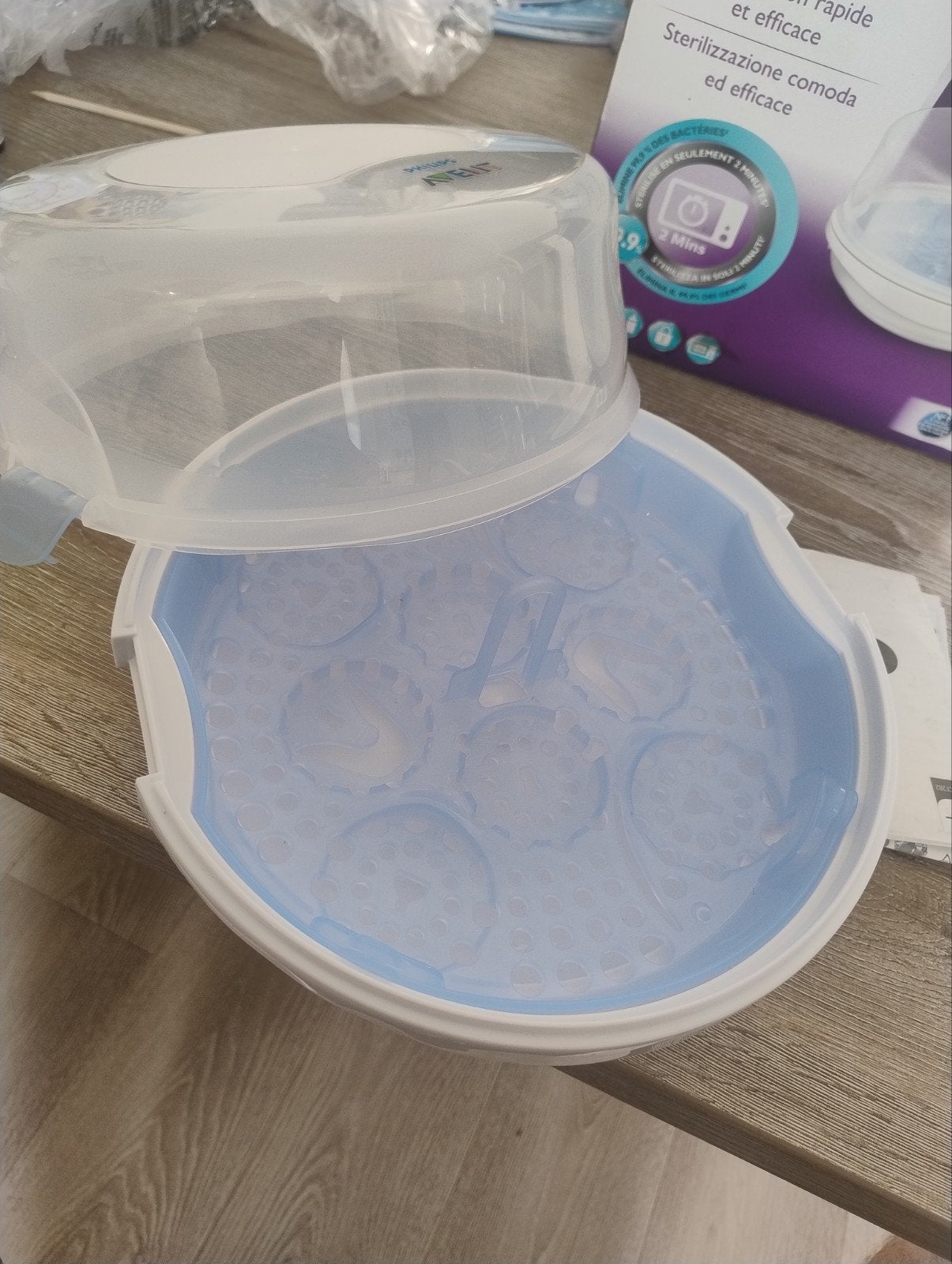 Philips Avent Sterilisator voor spenen en flessen, Ophalen, Zo goed als nieuw