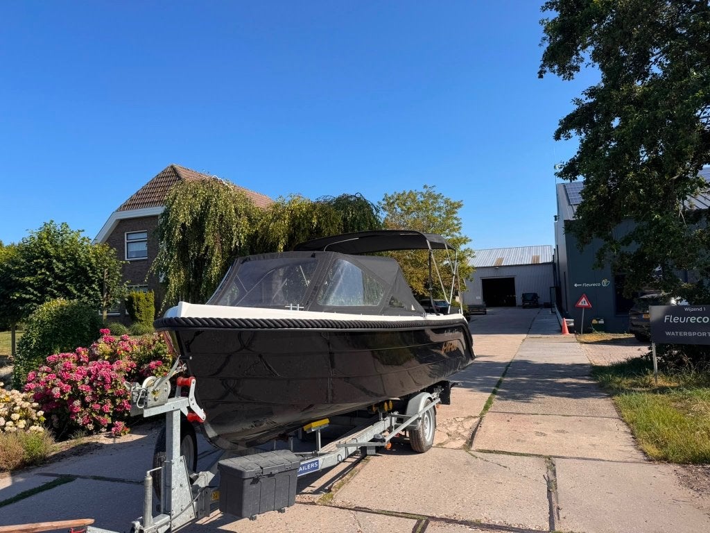 Oudhuijzer 616 Sloep/Tender 50 PK Tohatsu 2025, Ophalen, Tender, Rondzit, Zo goed als nieuw