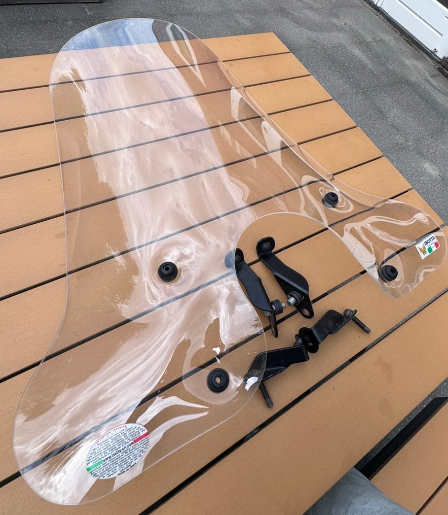 ZGAN Isotta windscherm, vespa, BTC riva, vx50 enz.., Ophalen of Verzenden, Zo goed als nieuw, Benzine, Overige modellen