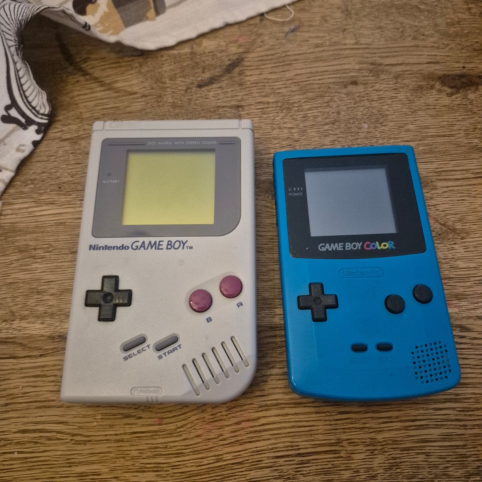 Nintendo Game Boy en Game Boy Color - Set van 2, Ophalen of Verzenden, Gebruikt
