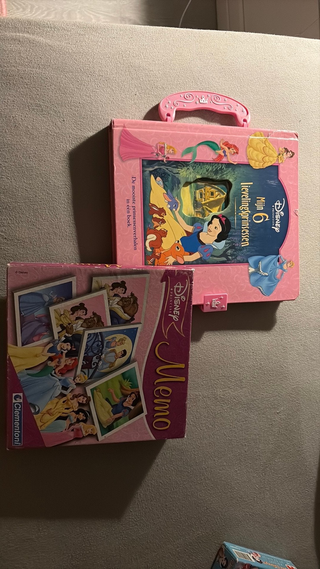 Princessen spel en boek, Ophalen, Gebruikt