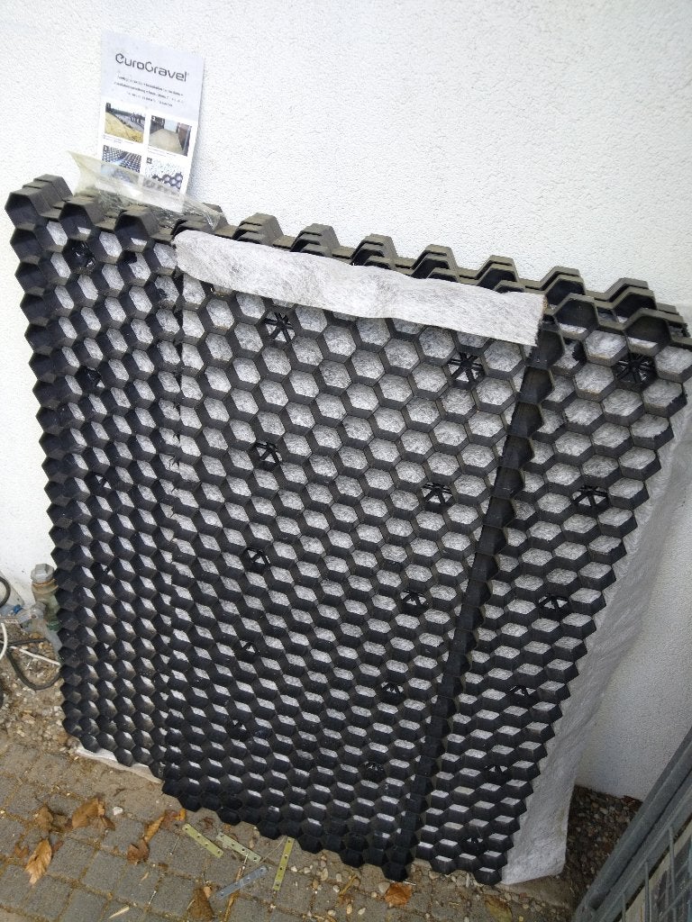 Grindmatten EuroGravel PLUS zwart 5,4m2, Ophalen, Overige materialen, Zwart, Overige typen