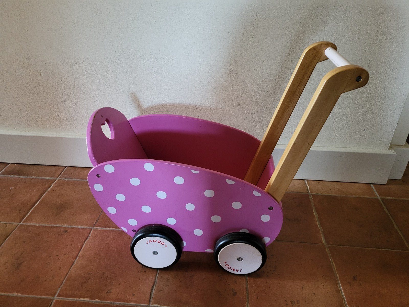 Poppenwagen, Ophalen, Gebruikt, Duw- of Trekspeelgoed
