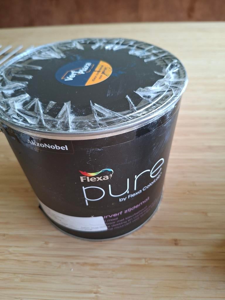 Nieuwe verf en lak uit de Flexa Pure en easy care collectie, Minder dan 5 liter, Ophalen, Nieuw, Verf