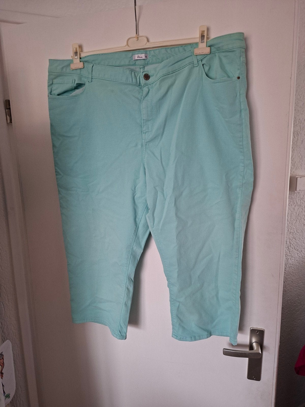 Miss Etam Capri Broek Maat 56 - Zo goed als nieuw, Ophalen of Verzenden, Miss Etam, Gedragen, Broek of Spijkerbroek