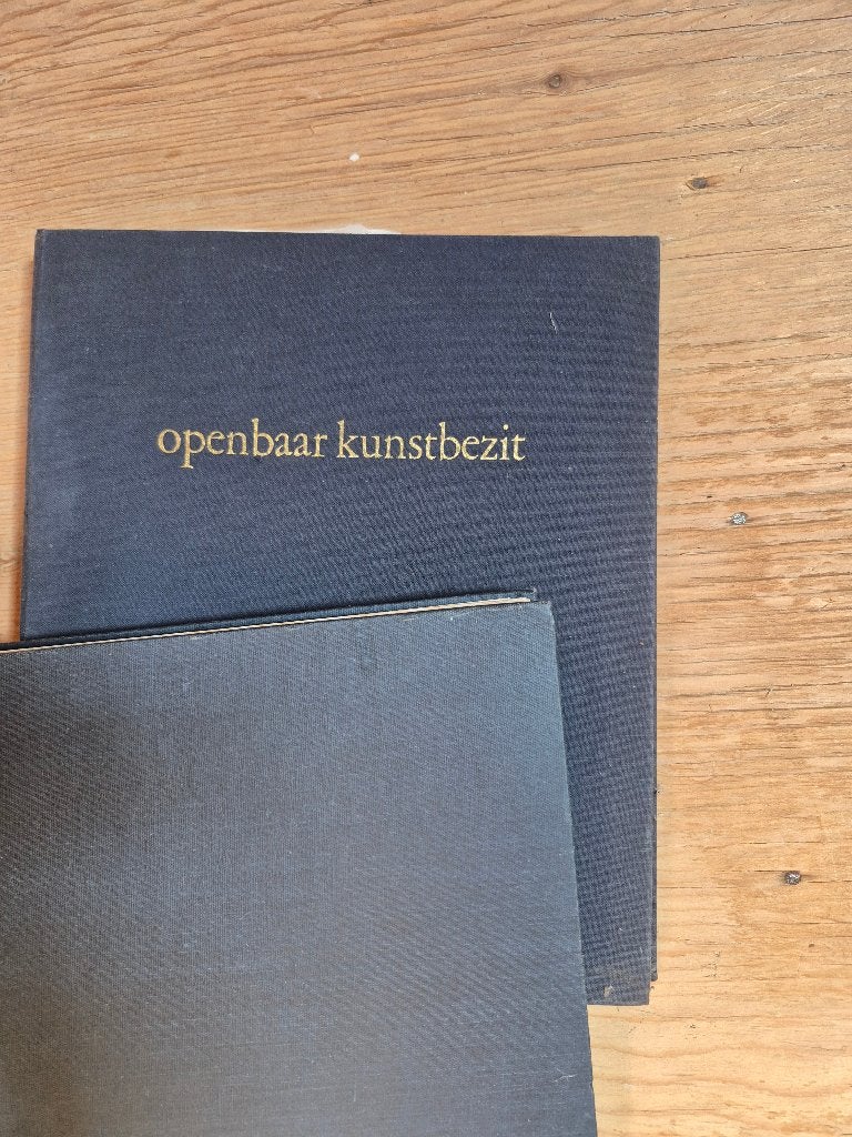 Openbaar kunstbezit 6 boeken, Boeken, Gelezen, Ophalen of Verzenden, Diverse Auteurs, Schilder- en Tekenkunst