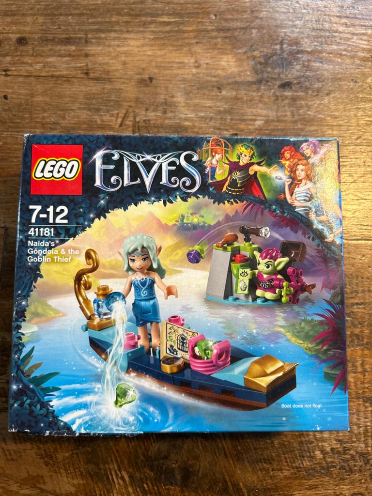 LEGO nieuw Elves 41181 Naida's Gondel & de Kobolddief, Overige thema's, Lego, Nieuw, Ophalen of Verzenden