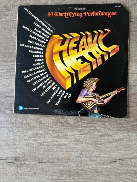 2LP - Verzamel - Heavy Metal - 24 Electrifying Performances, Ophalen of Verzenden, Gebruikt, 12 inch, Poprock