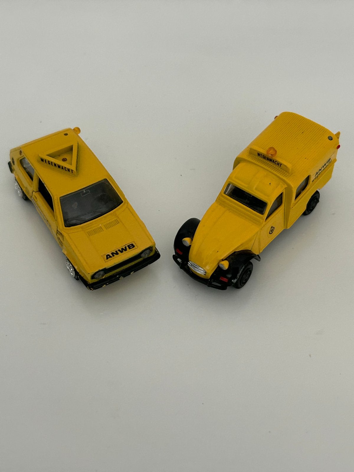 ANWB Wegenwacht modelauto's (2 stuks), Ophalen of Verzenden, Gebruikt