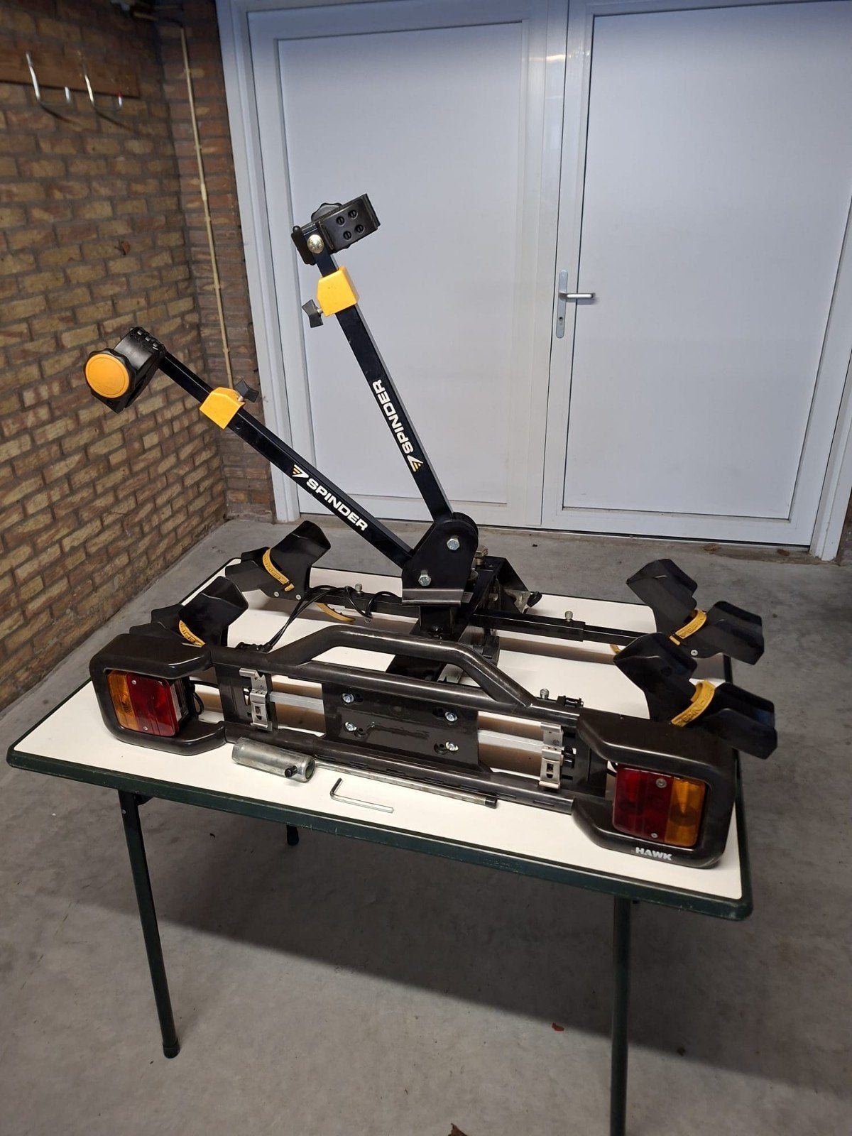 fietsenrek te koop, Ophalen, 2 fietsen, Gebruikt, Fietsendrager-accessoire