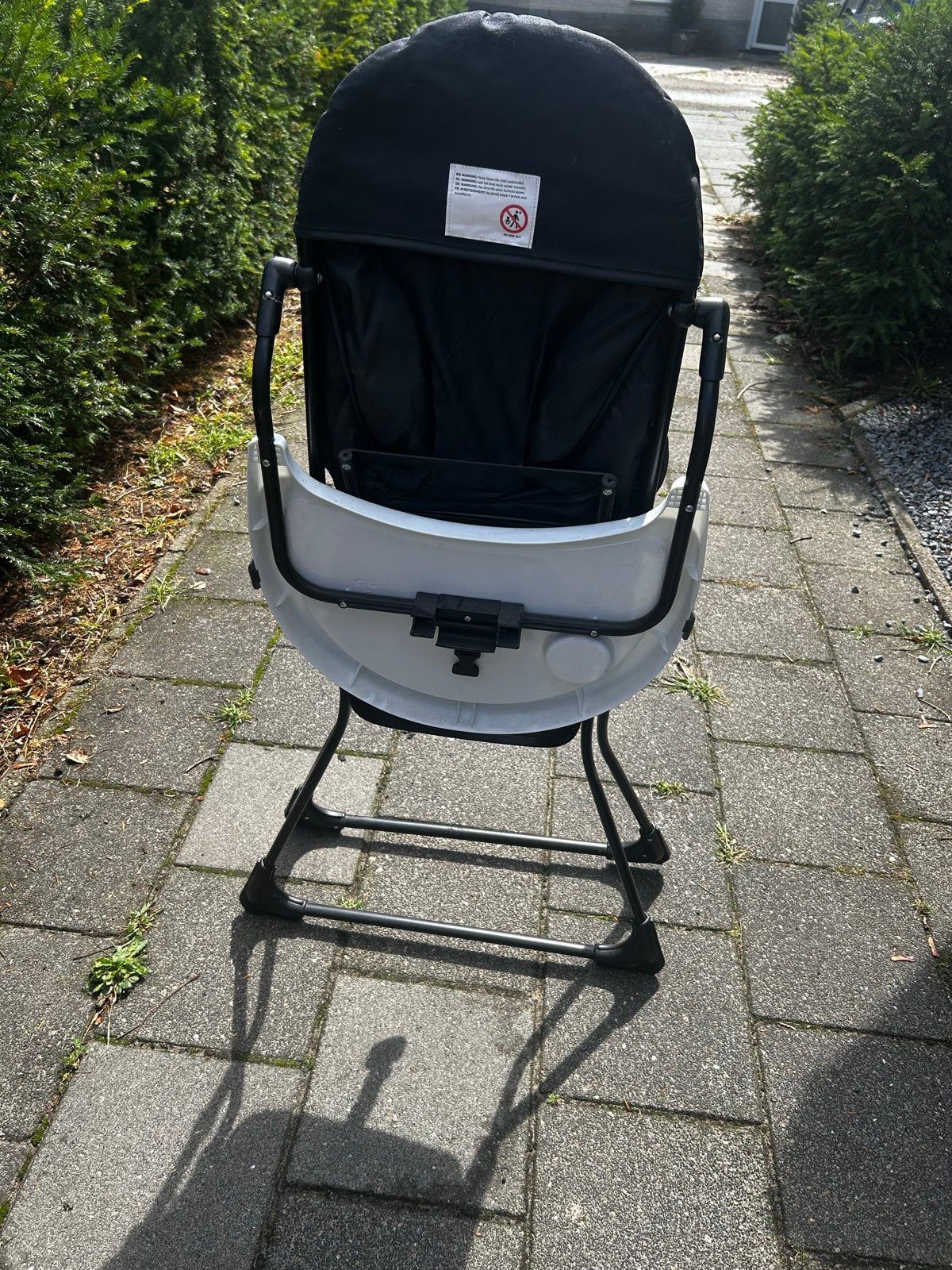 Opvouwbare kinderstoel met afneembaar eetblad, Ophalen, Gebruikt, Inklapstoel, Afneembaar eetblad