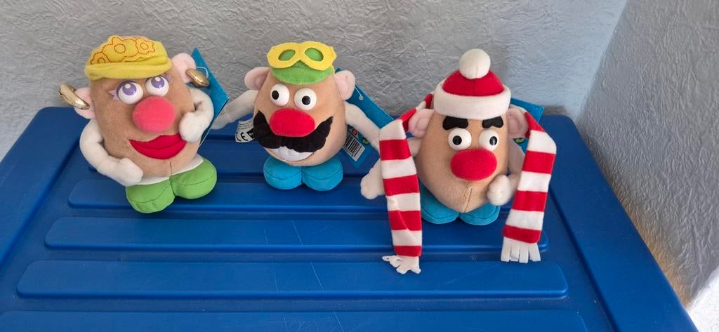Mr. Potato Head Knuffels - Set van 3, Verzamelen, Ophalen of Verzenden, Zo goed als nieuw, Overige typen