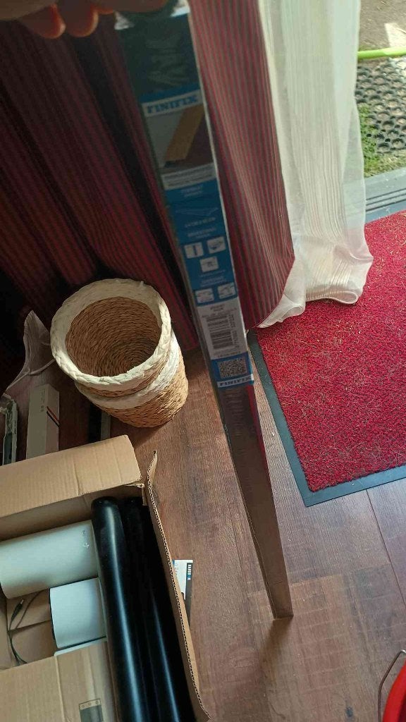 Finifix Overgangsprofiel Zwart - 3,4 cm x 93 cm nieuw, Overige materialen, Overige typen, Nieuw, Ophalen of Verzenden