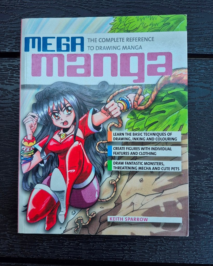 Mega Manga - Keith Sparrow - Nieuw, Ophalen of Verzenden, Nieuw, Boek of Gids