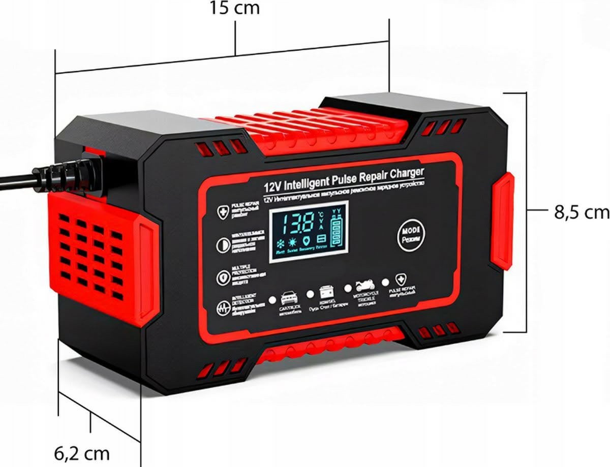 12 v accu oplader voor accu,s van 4-100 ah, Auto diversen, Jumpstarters, Ophalen of Verzenden, Nieuw