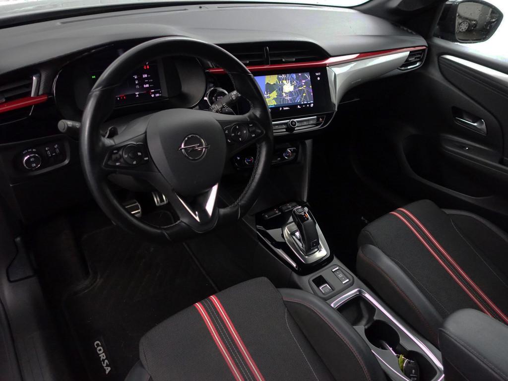 Opel Corsa 1.2 131pk GS Line Aut- 360 Camera, Carplay, Andro, Auto's, Opel, Stof, Gebruikt, 49 €/maand, Origineel Nederlands