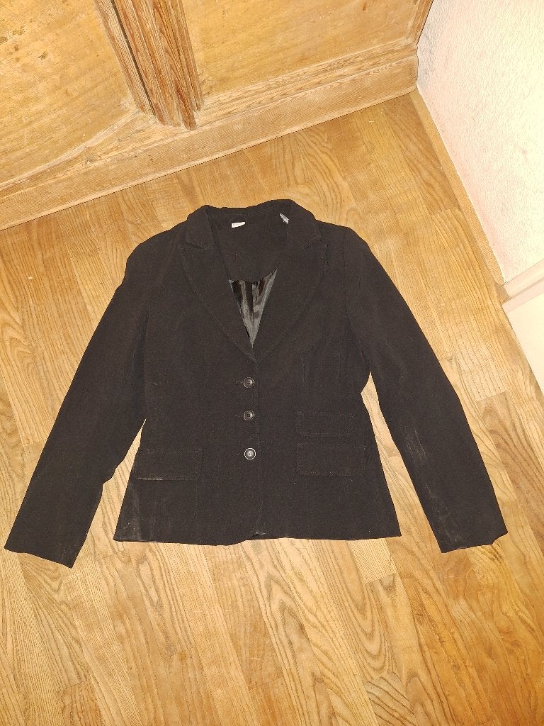Colbertjasje zwart maat 40, Kleding | Dames, Jasjes, Kostuums en Pakken, Zwart, Zo goed als nieuw, Jasje, MS Mode