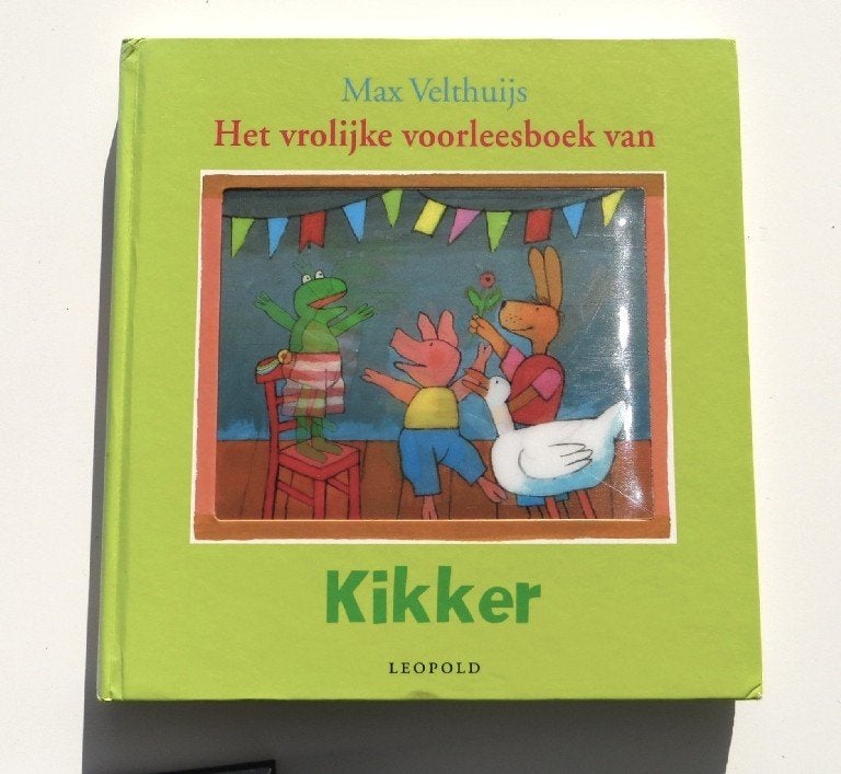 Prentboek M5544: Het vrolijke voorleesboek van Kikker 3+, Gelezen, 3 tot 4 jaar, Max Velthuijs, Ophalen of Verzenden