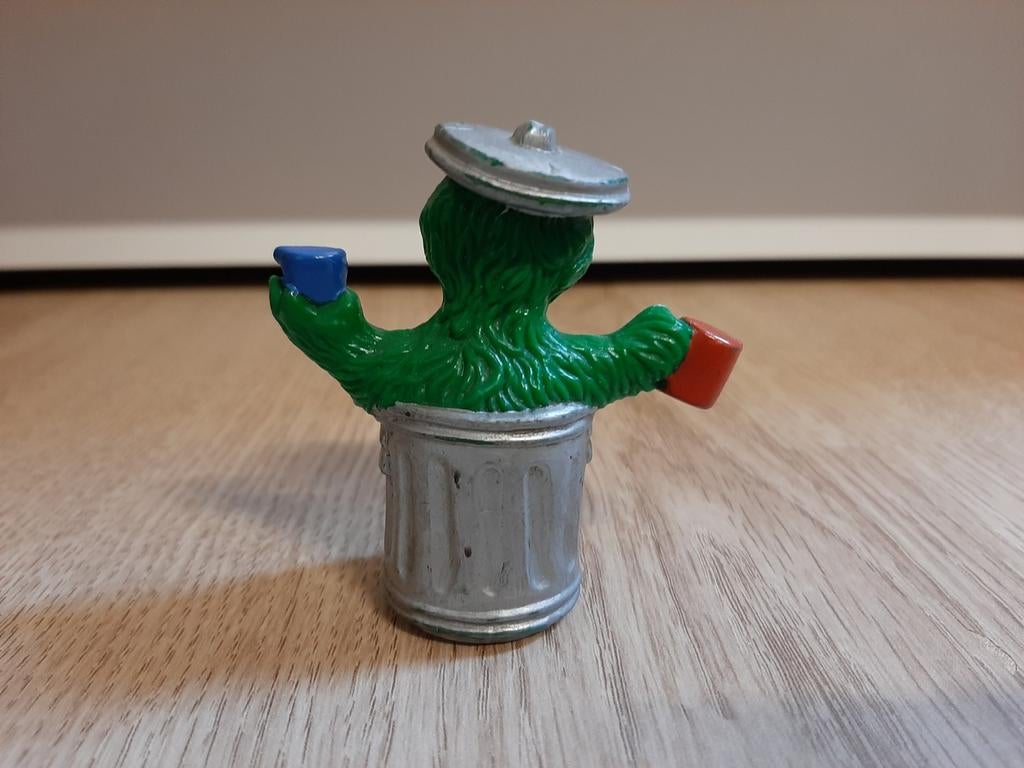 Sesamstraat Oscar poppetje pickle juice, Ophalen of Verzenden