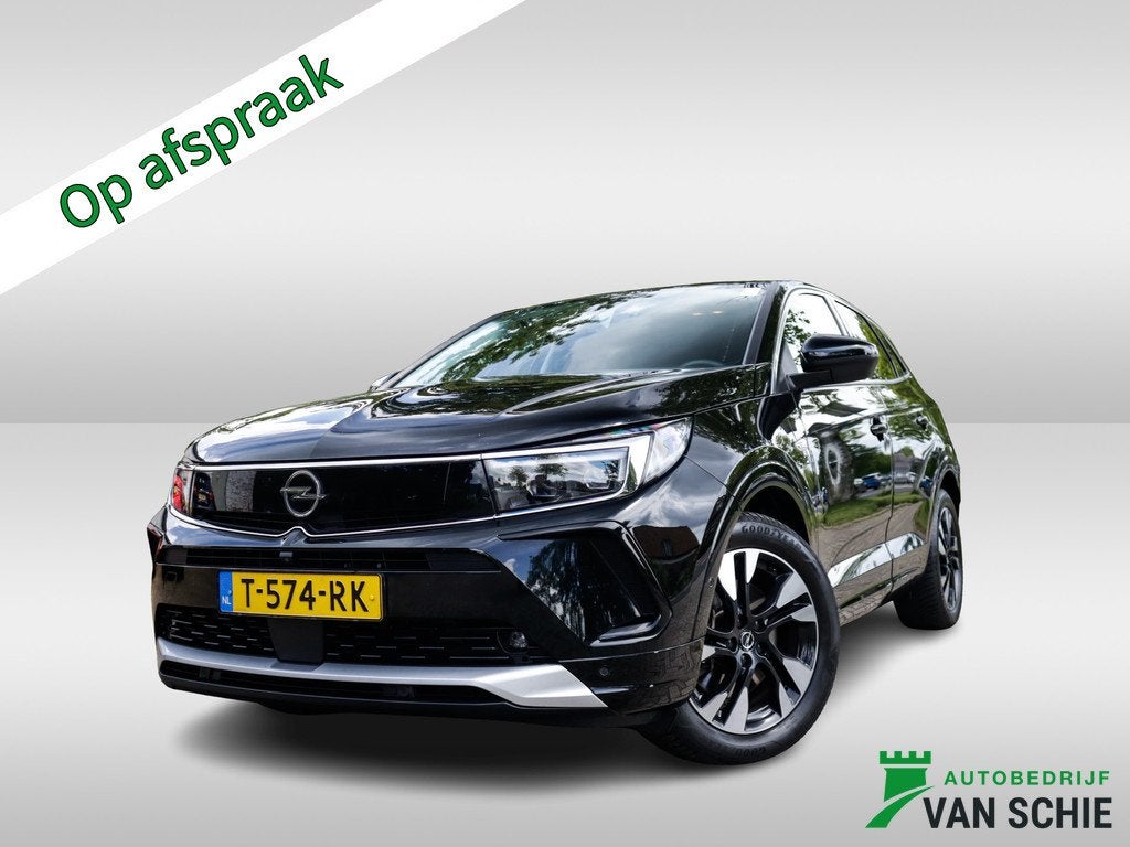 Opel Grandland 1.6 Turbo Plug-In Hybrid Level 3 1e-Eig. & Ke, Auto's, Opel, 12 maanden, 4 cilinders, Leder en Stof, Zwart