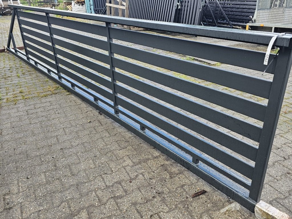 AANBIEDING! Moderne schuifpoort 500x120cm compleet RAL7021, Met poort, Nieuw, Ophalen of Verzenden, Tuinhek