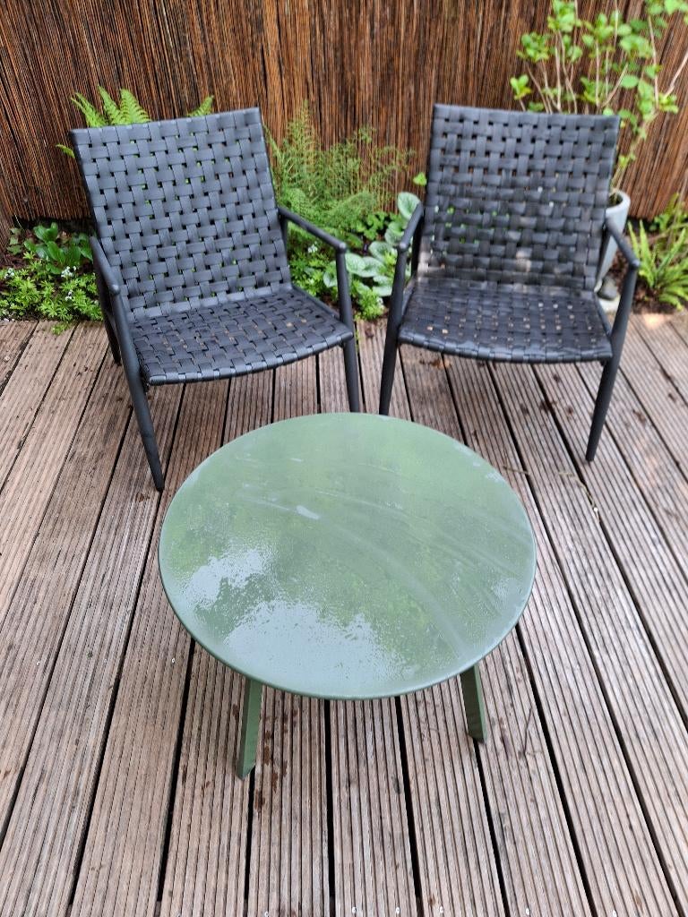 Tuinstoelen, Ophalen, Zo goed als nieuw, Kunststof, Stapelbaar
