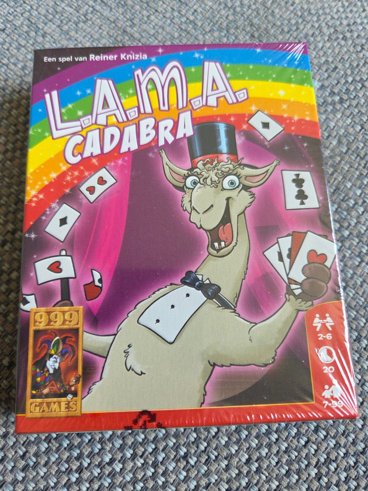Spel; Lama cadabra, Hobby en Vrije tijd, Gezelschapsspellen | Kaartspellen, Ophalen of Verzenden, Nieuw