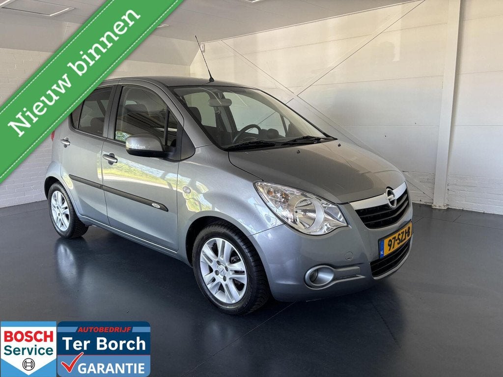 Opel Agila 1.2 Edition Airco Trekhaak, Auto's, 4 cilinders, Met garantie (alle), Origineel Nederlands, Bedrijf