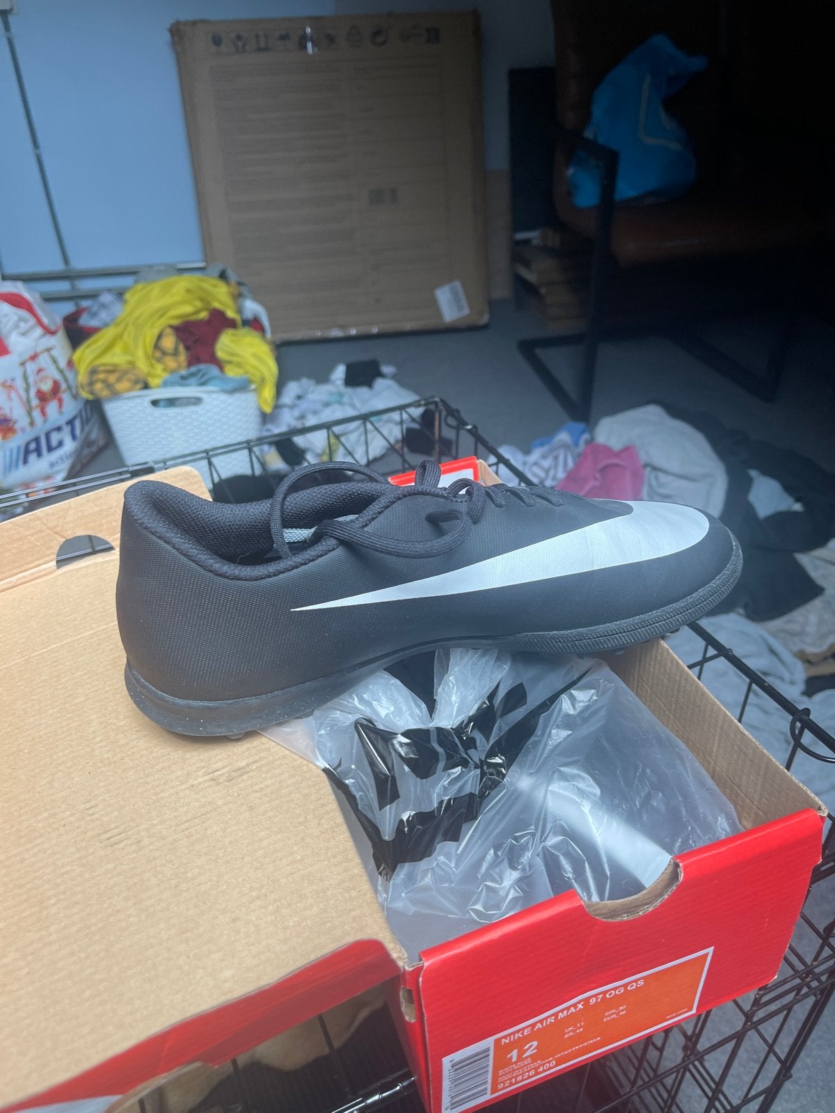 Nike Air Max 97 OG QS - Nieuw in doos, Ophalen of Verzenden, Nieuw, Zwart, Sneakers of Gympen