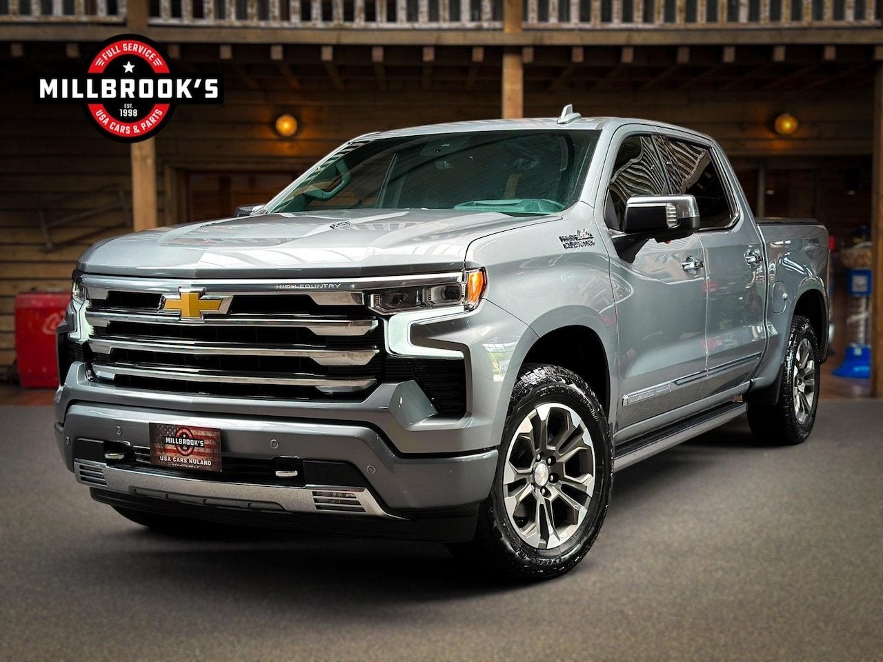 Chevrolet Silverado high country 6.2 V8 Demo Opruiming BPM V, 8 cilinders, 4 stoelen, Leder, Nieuw
