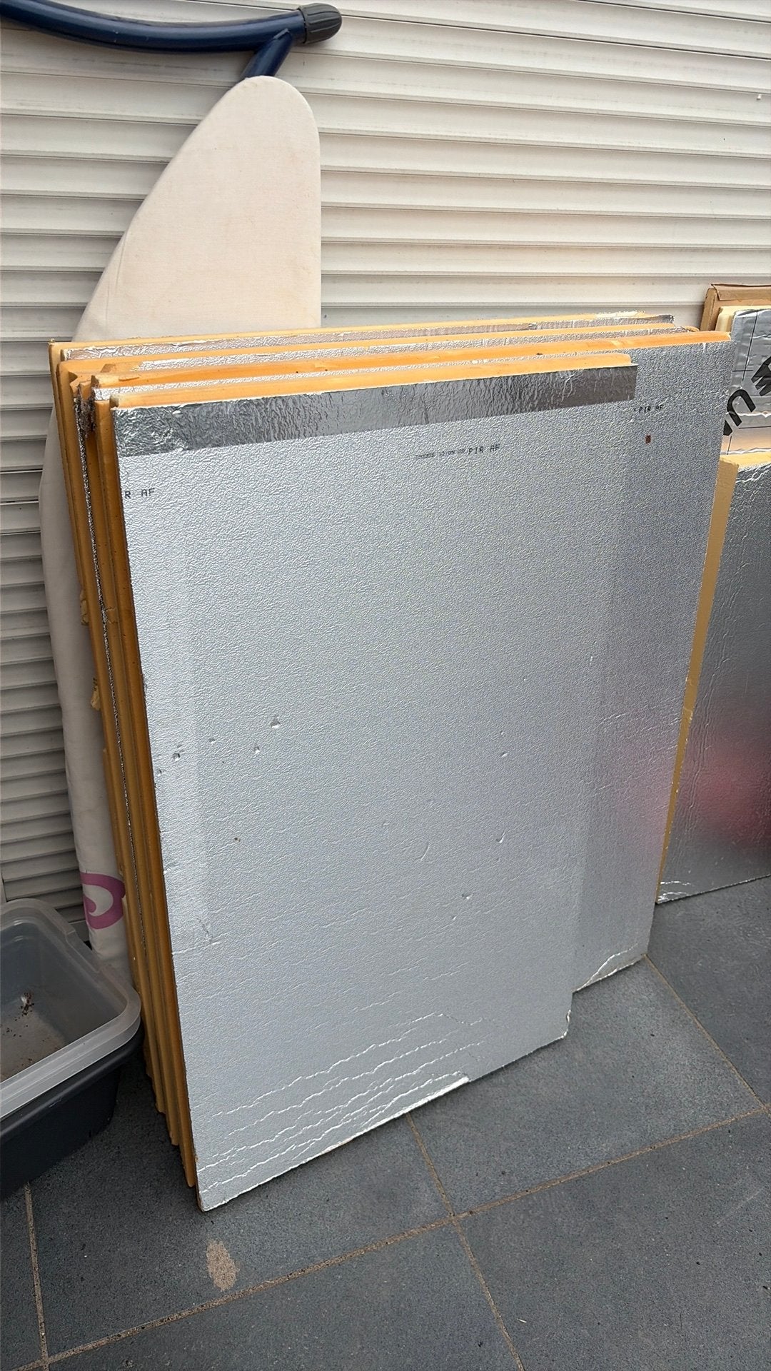 Pir platen mes en groef 70mm dikke aluminium laag, Doe-het-zelf en Verbouw, Isolatie en Afdichting, Ophalen, 4 tot 8 cm, Nieuw