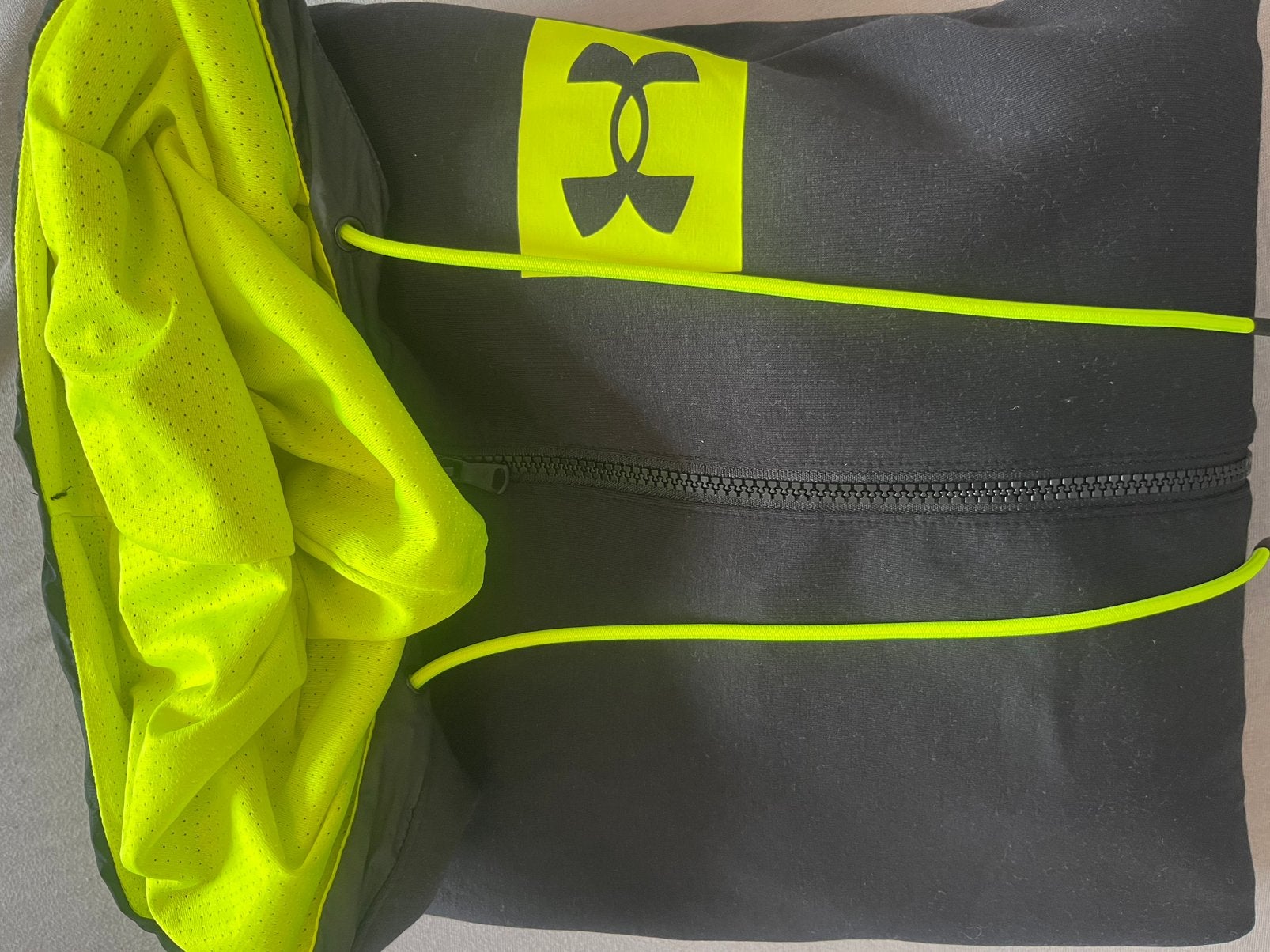 Under  Amour L vest, Zwart, Ophalen of Verzenden, Algemeen, Maat 56/58 (XL)