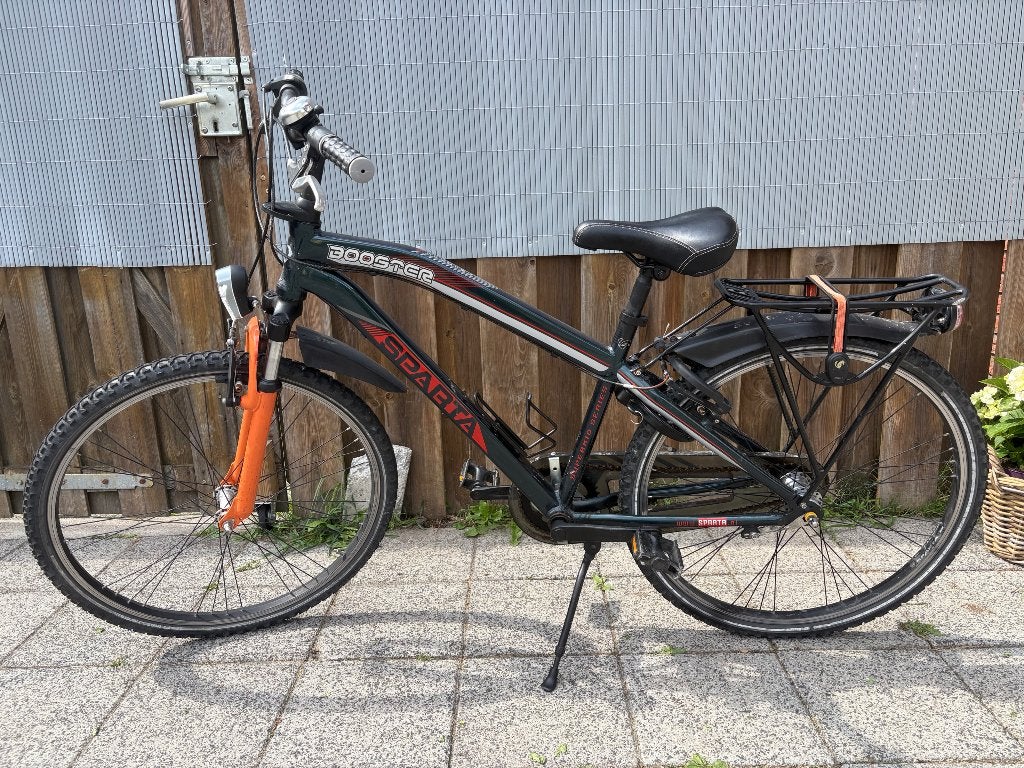 Jongensfiets, Terugtraprem, Sparta, Gebruikt, Versnellingen