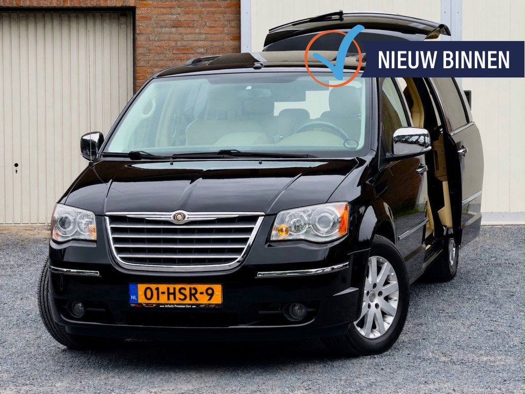 Chrysler Grand Voyager 4.0 V6 LIMITED OPEN-DAK SWIVEL&GO+TAF, Auto's, Chrysler, Automaat, Gebruikt, Grand Voyager, 7 stoelen