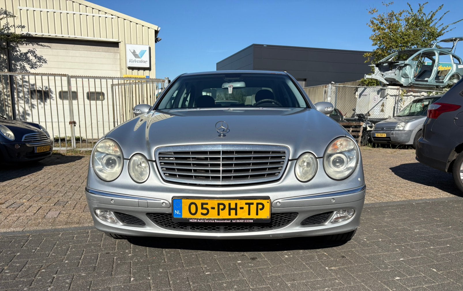 Mercedes-Benz E-Klasse 1.8 E200 Kompressor Sedan AUT 2004, Auto's, Automaat, Achterwielaandrijving, 4 cilinders, 1505 kg