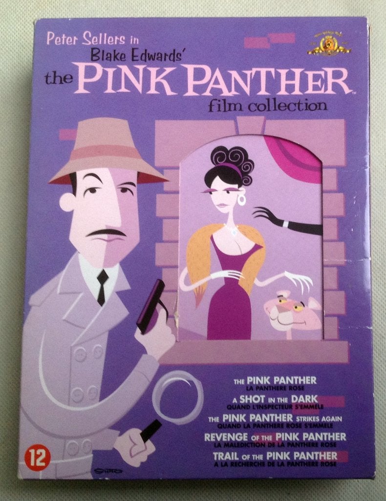 Pink Panther Film Collection 6DVD Peter Sellers, 1960 tot 1980, Gebruikt, Verzenden, Komedie