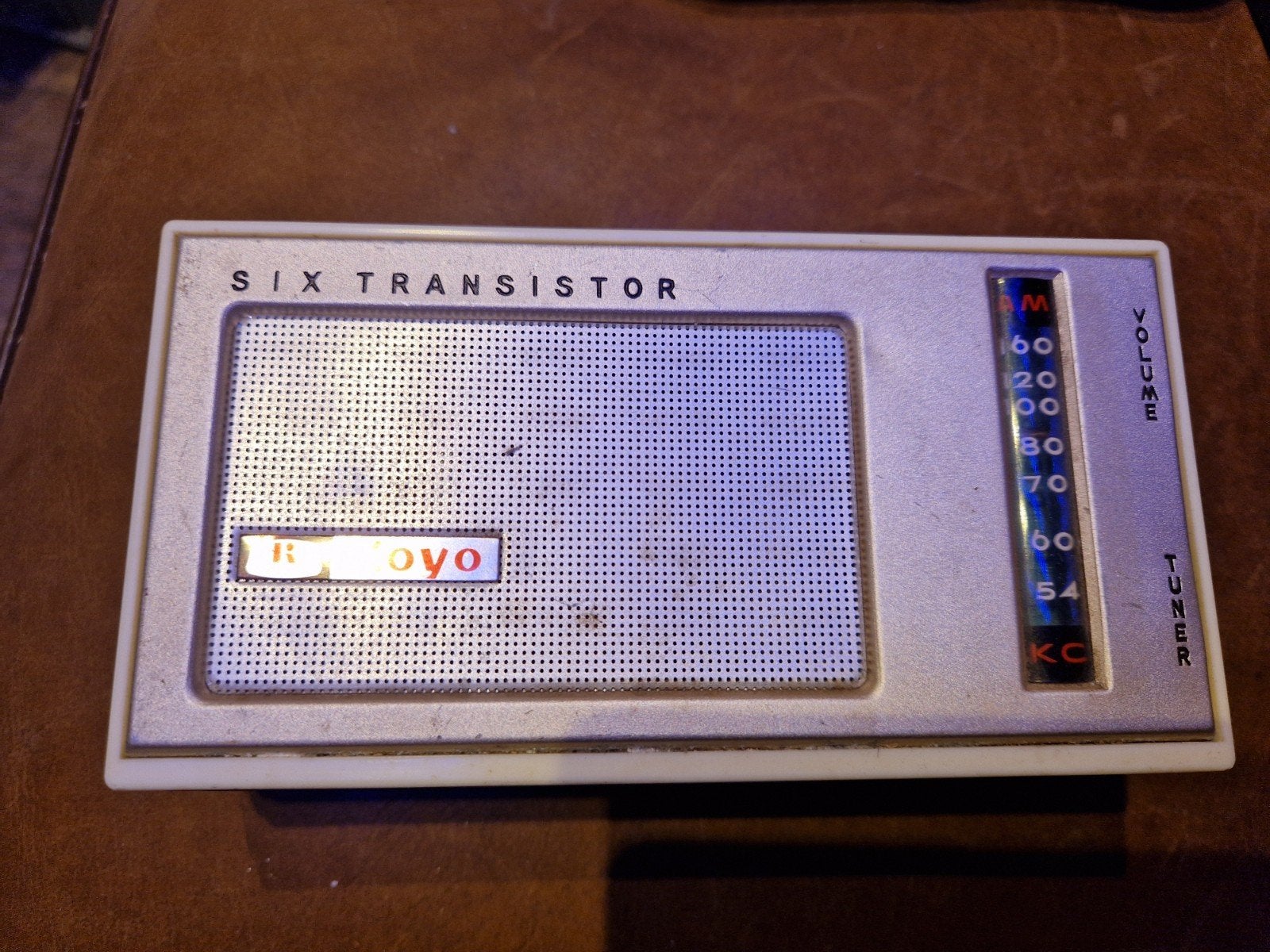 Vintage Six Transistor Radio - Rayo, Ophalen of Verzenden, Gebruikt, Transistorradio