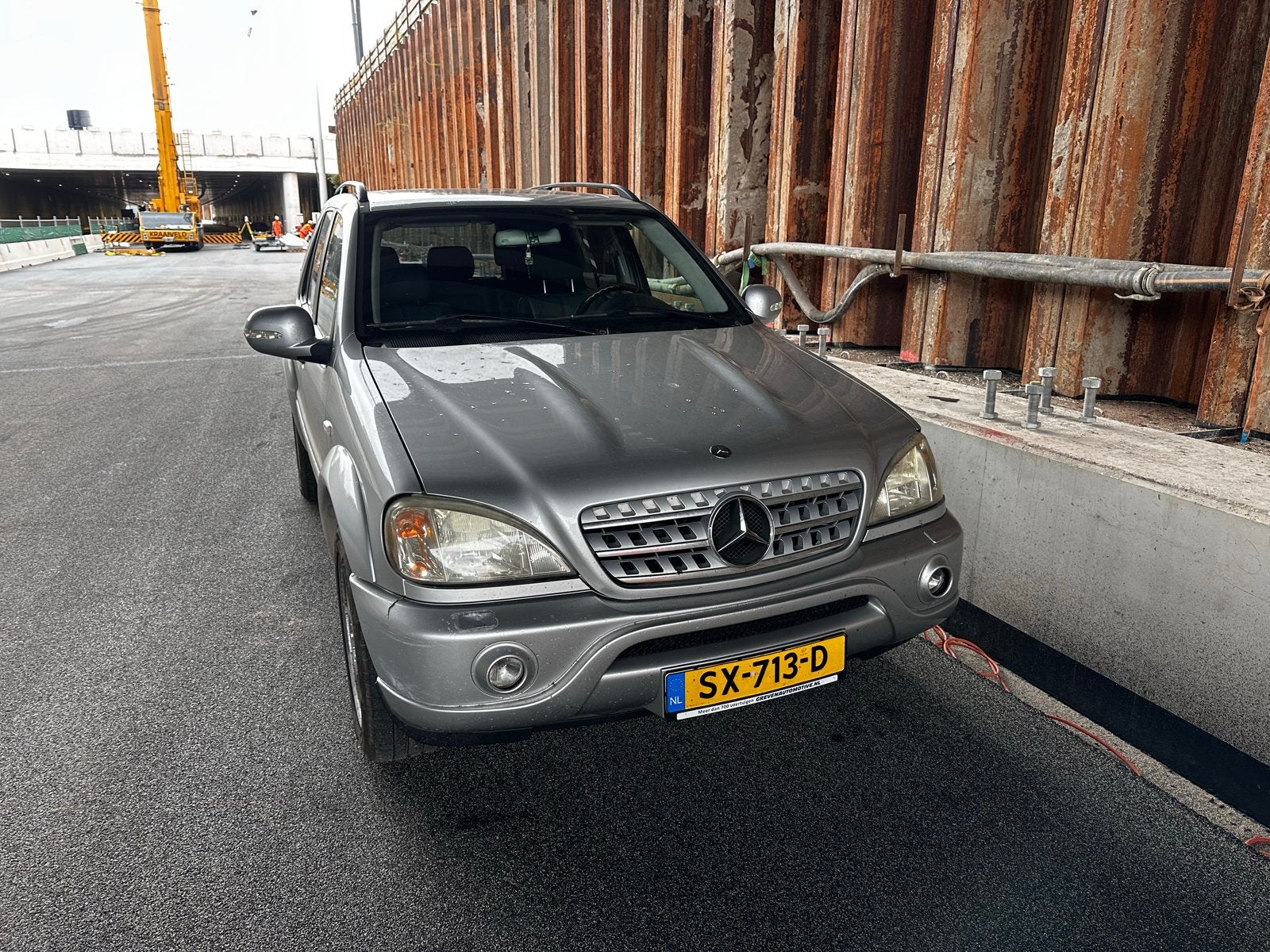 Mercedes-Benz ml55 amg 2001 lpg, Auto's, Automaat, 8 cilinders, 347 pk, Vierwielaandrijving