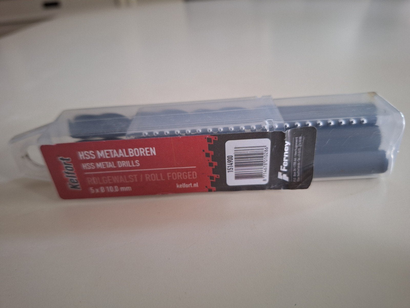 Kelfort HSS Metaalboren 5x Ø 10.0 mm - Rolgewalst, Ophalen of Verzenden, Nieuw, Overige typen