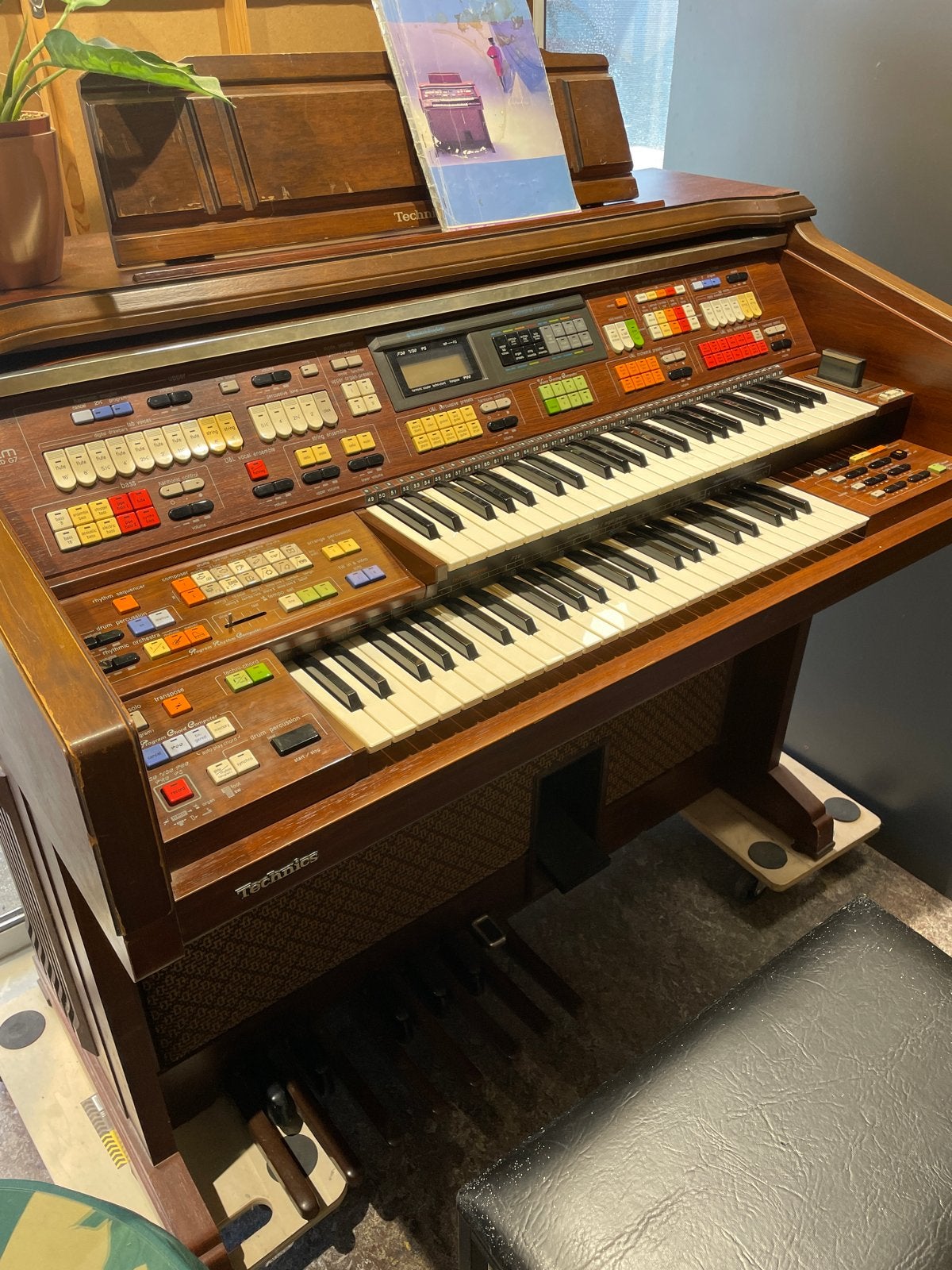 Technics PCM Sound G7 Orgel met 2 klavieren, Muziek en Instrumenten, Orgels, Gebruikt, -, Orgel, Technics