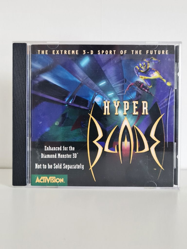 HyperBlade (Diamond Monster 3D) - PC cd-rom, Spelcomputers en Games, Games | Pc, Zo goed als nieuw, Avontuur en Actie, 1 speler