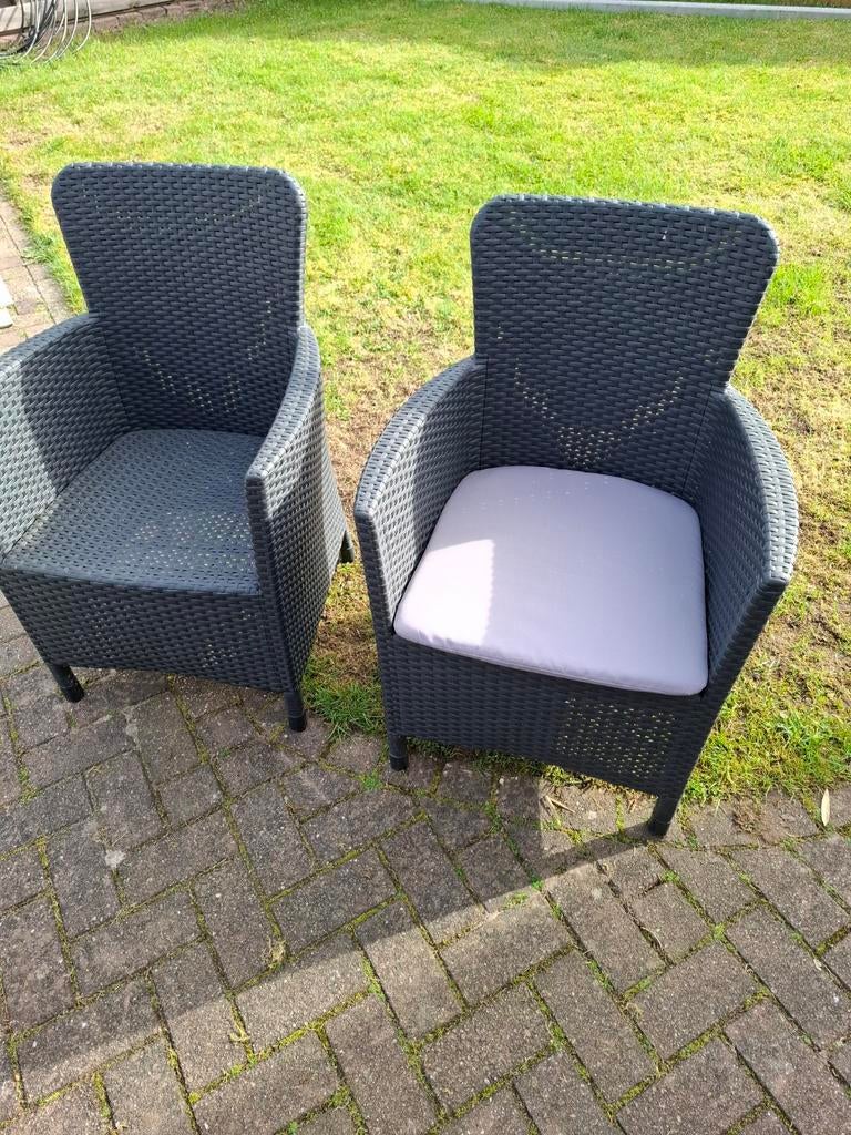 4 Allibert tuinstoelen, Ophalen, Kunststof