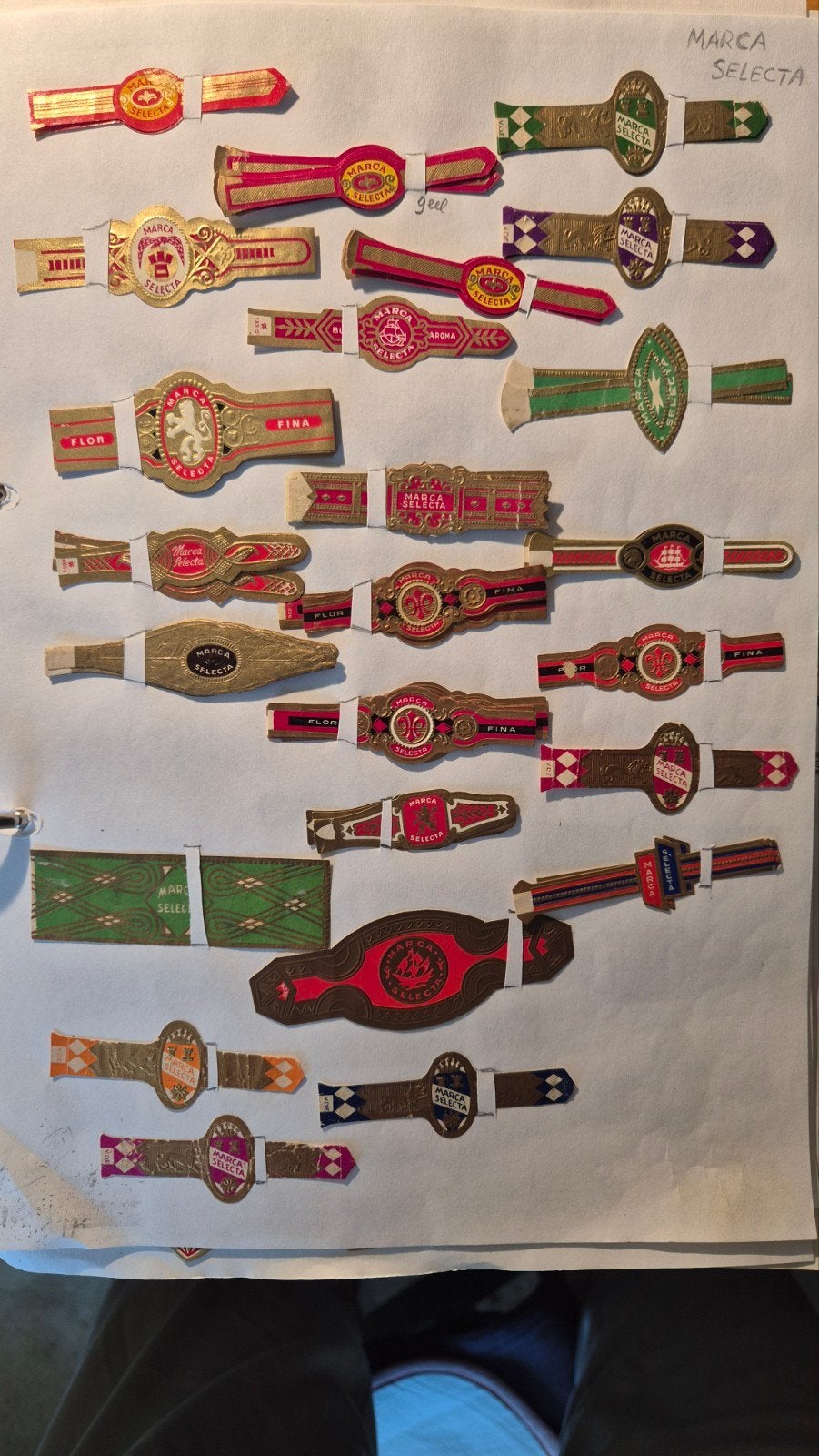 Sigarenbanden, Ophalen, Zo goed als nieuw, Sigarenbandjes