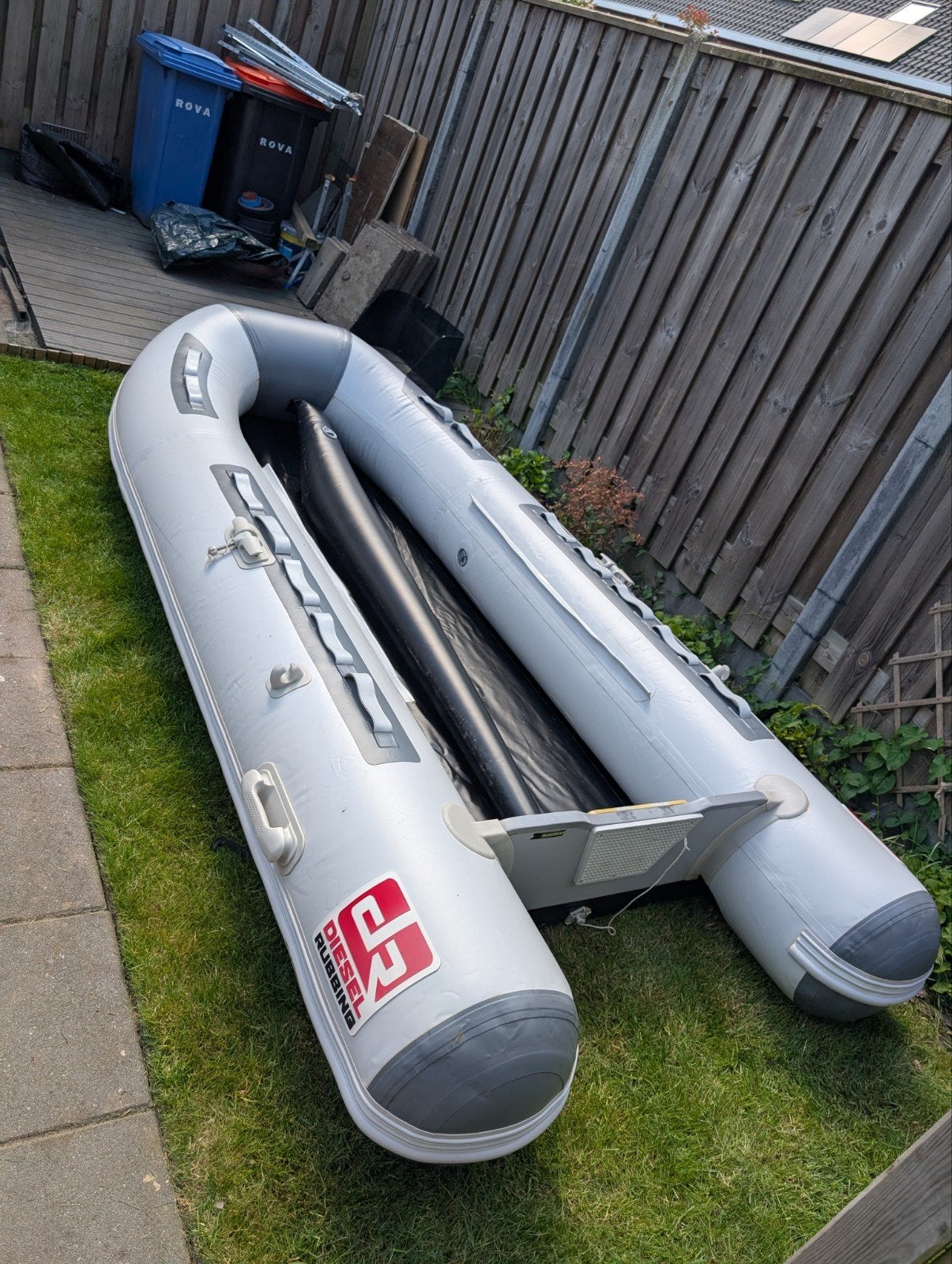 Diesel Rubbing Opblaasboot T-UB 330 - Zeer Goede Staat, Ophalen, Zo goed als nieuw, Overige typen, Motorboot