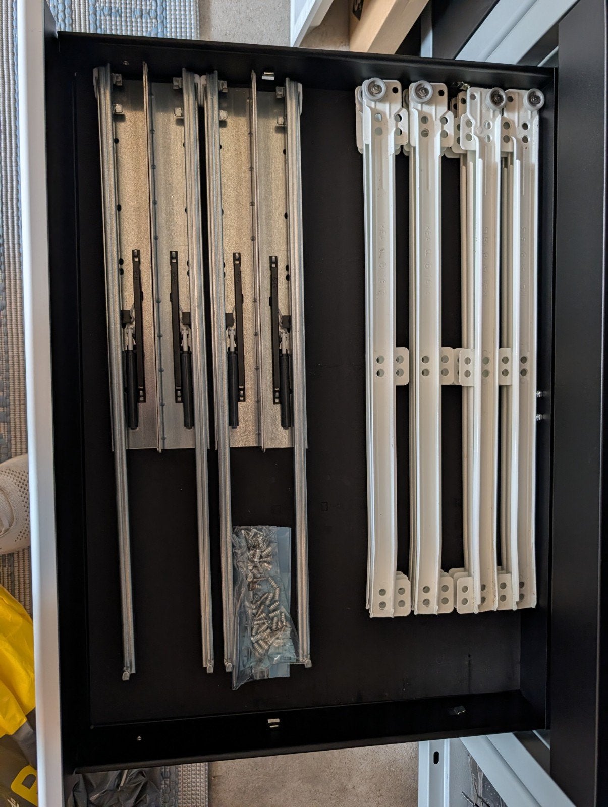 Ladegeleiders voor lades - Nieuwstaat - IKEA, Ophalen of Verzenden, Nieuw, IJzer, Overige typen