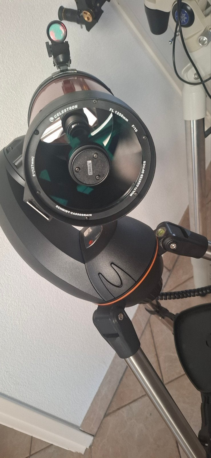 Celestron SLT gotomount Nextar 5SE, Ophalen, 80 tot 200 mm, Met statief, Gebruikt