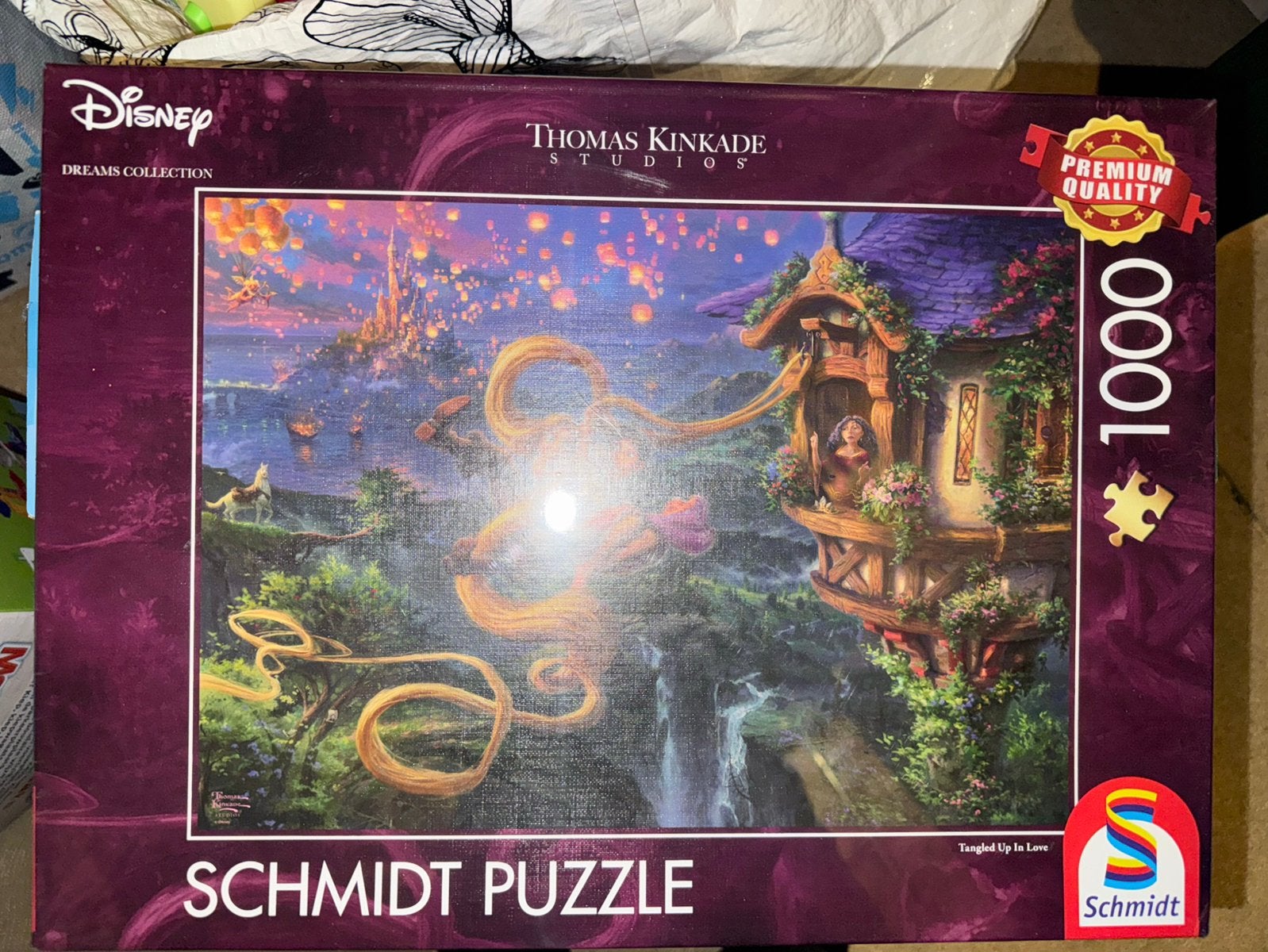Disney puzzel Rapunzel 1000stukjes, Ophalen of Verzenden, 500 t/m 1500 stukjes, Nieuw, Legpuzzel