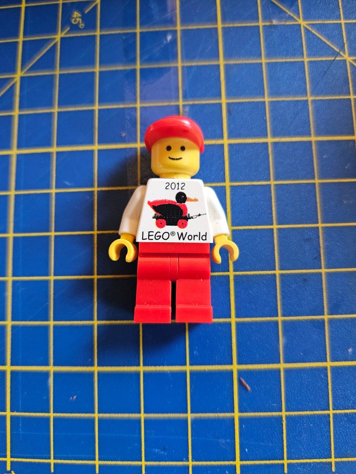 Lego World 2012 Minifiguur, Overige thema's, Lego, Ophalen of Verzenden, Zo goed als nieuw