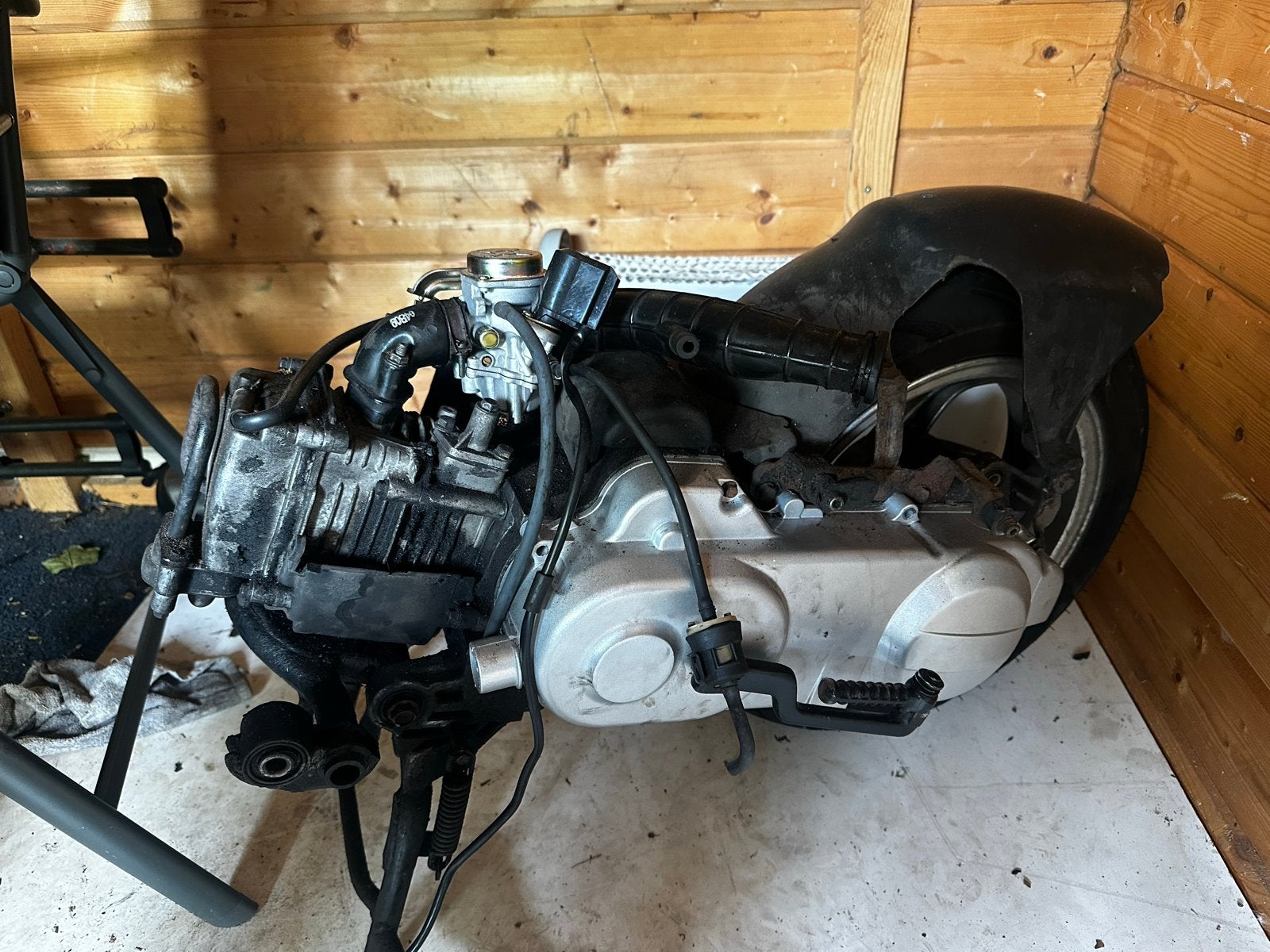 GY6 Motorblok Lang Model - Sym Fiddle (Niet Vonkend), Ophalen, Gebruikt, Blok, SYM