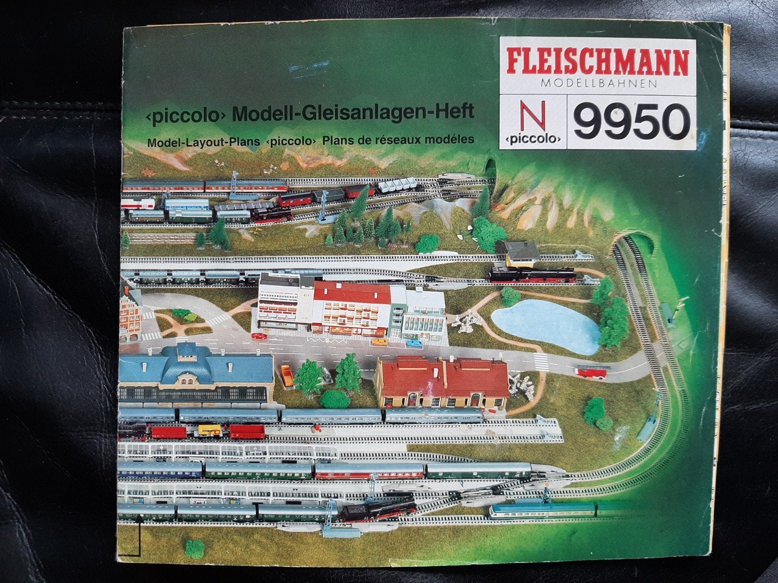 Fleischmann Piccolo Modell-Gleisanlagen-Heft N 9950, Ophalen of Verzenden, Gelijkstroom, Boek, Tijdschrift of Catalogus, Fleischmann